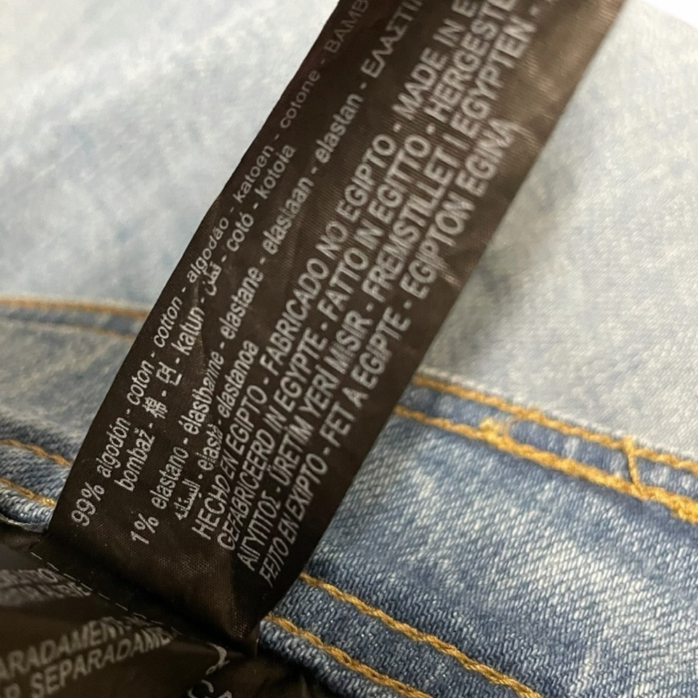 ZARA Wide Leg High Waist Jeans Size 10 - Picture 7 of 8